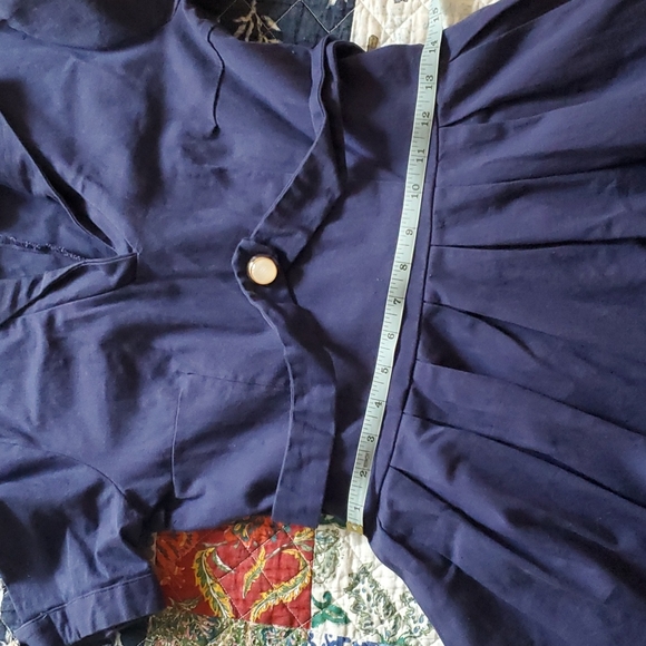 Lindy Bop Claudette Retro Style Royal Blue Dress - Picture 8 of 9